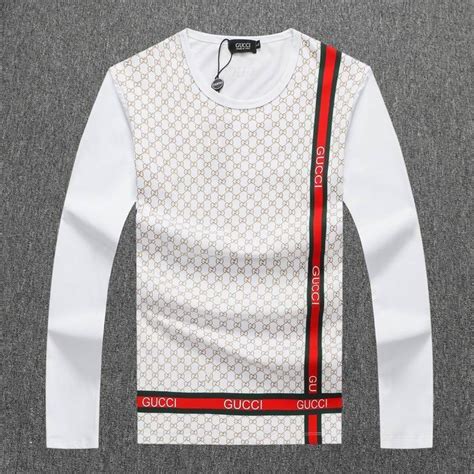 gucci casual sleeves cheap|gucci long sleeve t shirt.